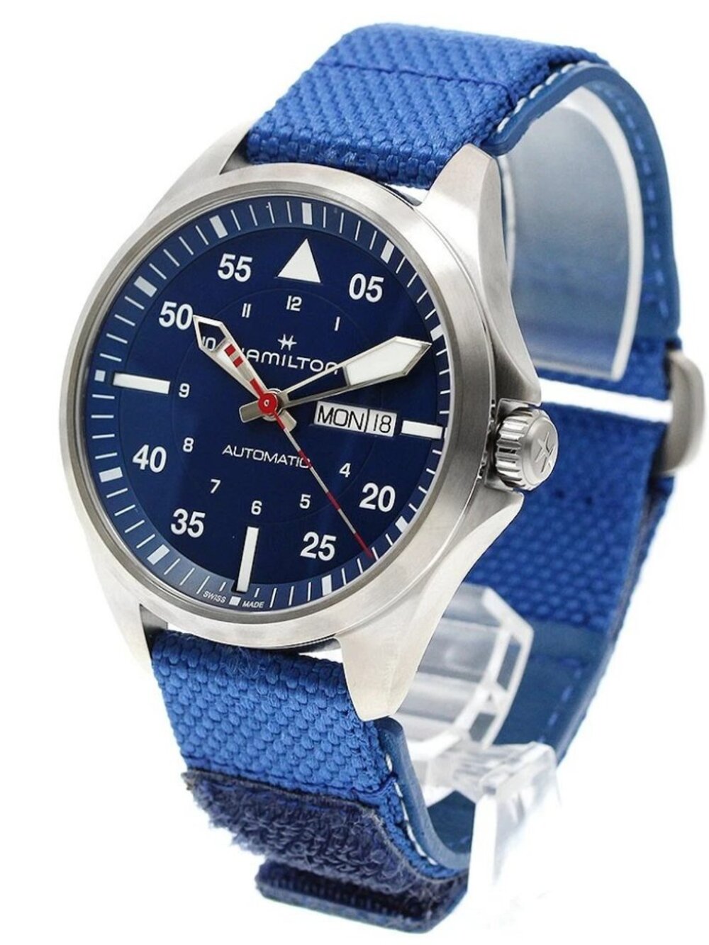 HAMILTON Khaki Aviation Pilot H64655941 blue Dial Automatic Men's Watch_959364
